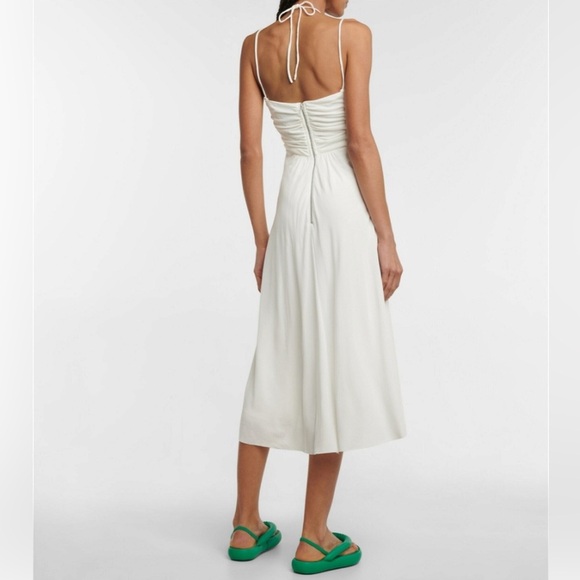 NWT Isabel Marant- White Jenila Dress. Size US 12. French Size 42. - Picture 3 of 10